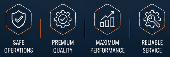 Safe Operations – Premium Quality – Maximum Performance – Reliable Service